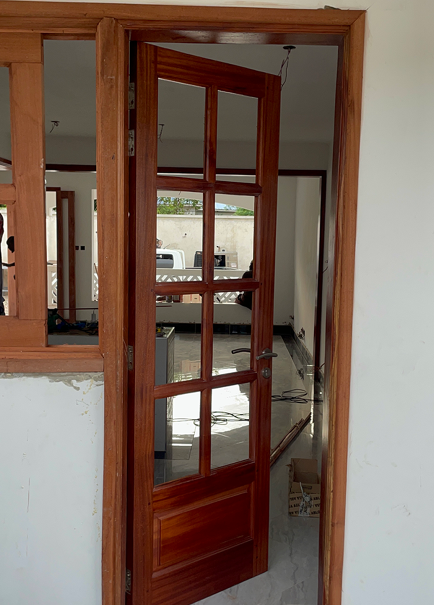 Mahogany French doors Kenya - 1 of 2