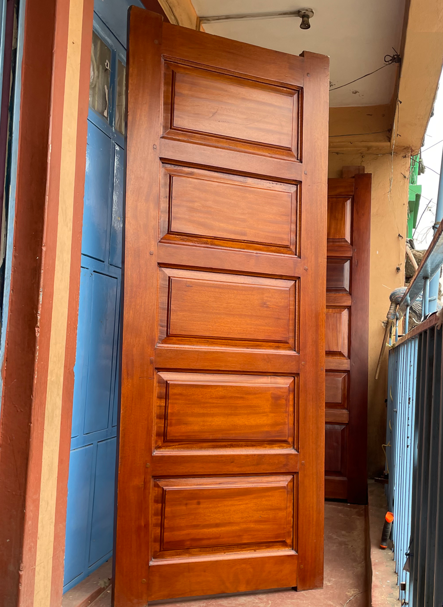 mahogany door - 2 of 2