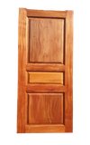 3 panel solid mahogany standard door-view-0