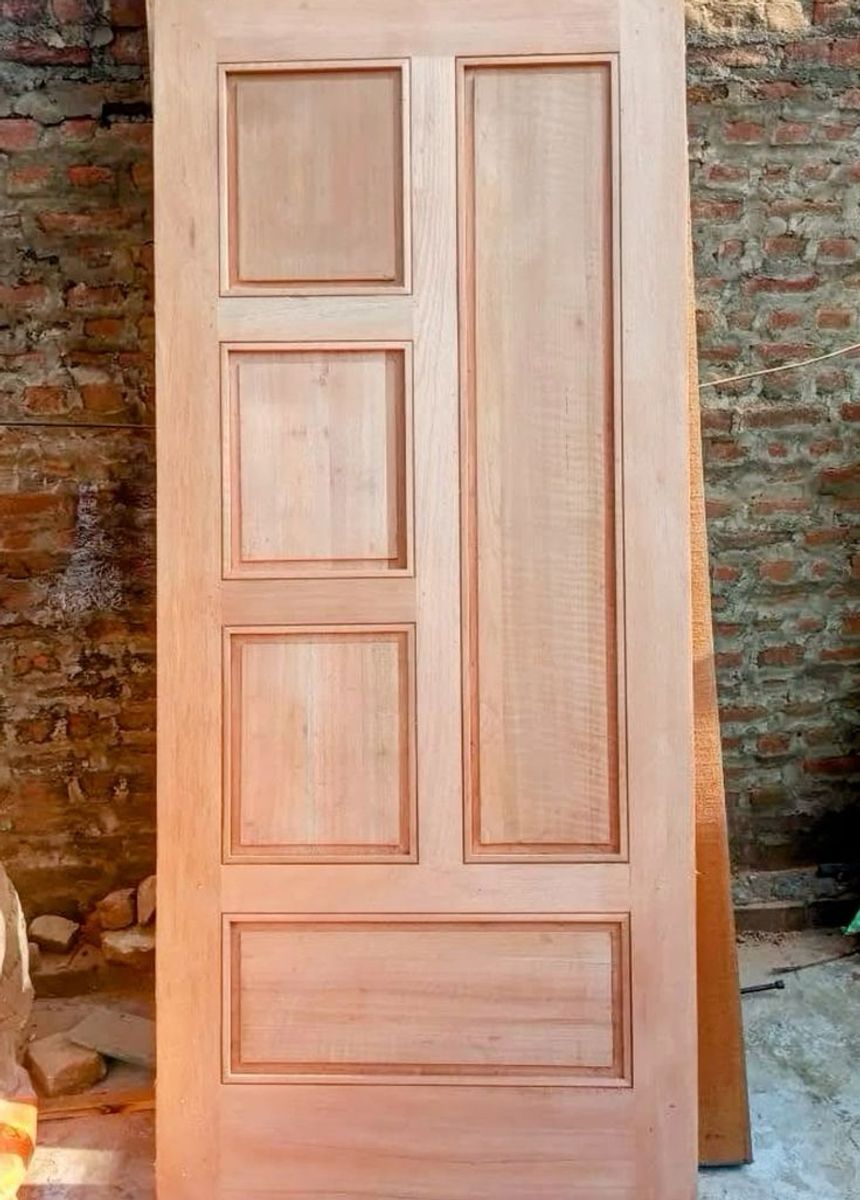 Solid Mahogany 5 Panel Doors - 1 of 2