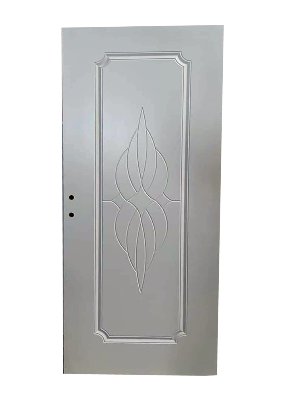 White lamited flush door