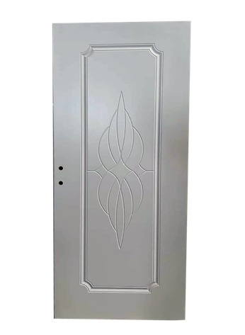 White lamited flush door