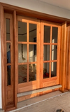 Solid Mahogany French Entry Doors-view-5