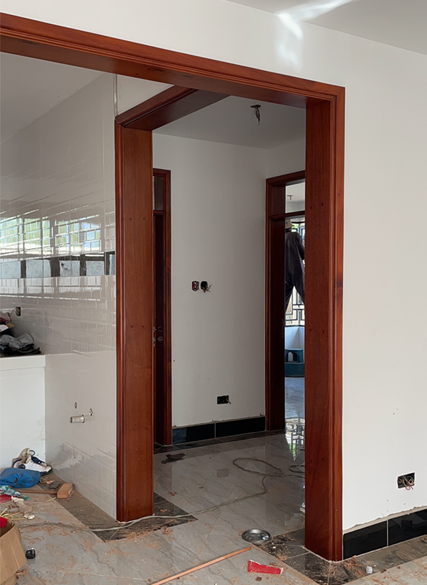 8 * 2 mahogany cladding - 2 of 3