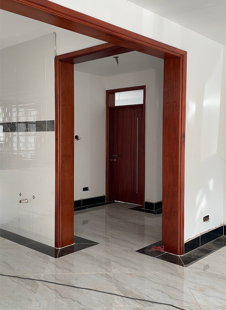 8 * 2 mahogany cladding