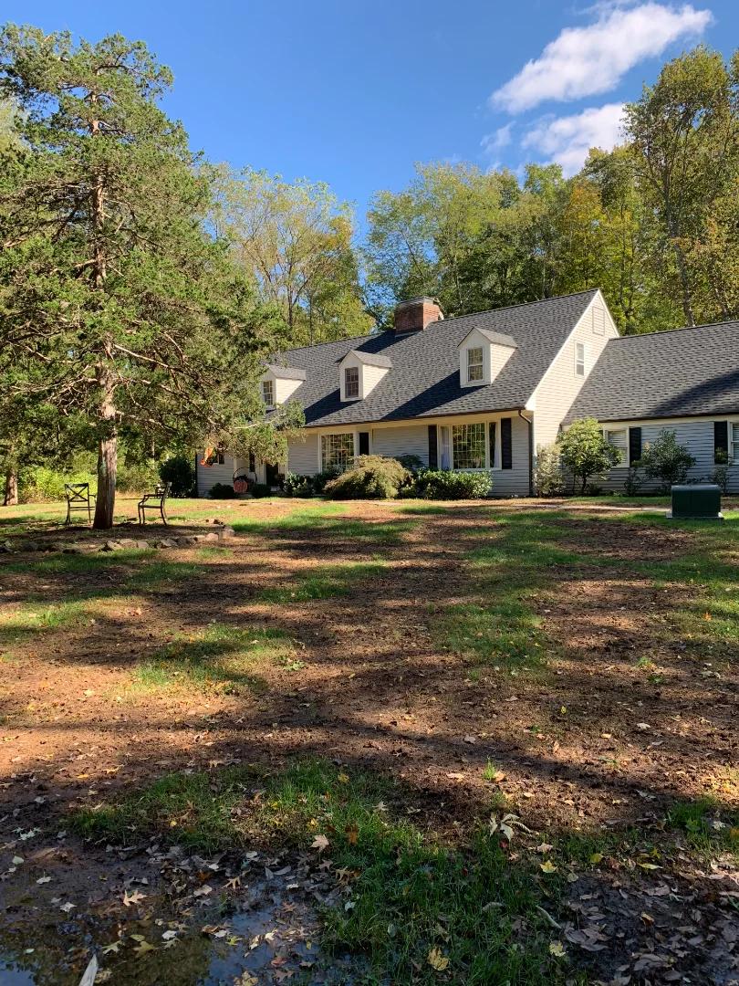 Full Lawn Aeration & Seeding - Before