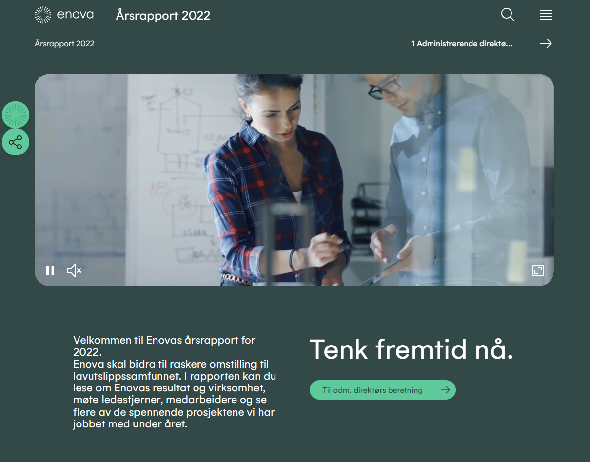 Screenshot from 2022.enova.no