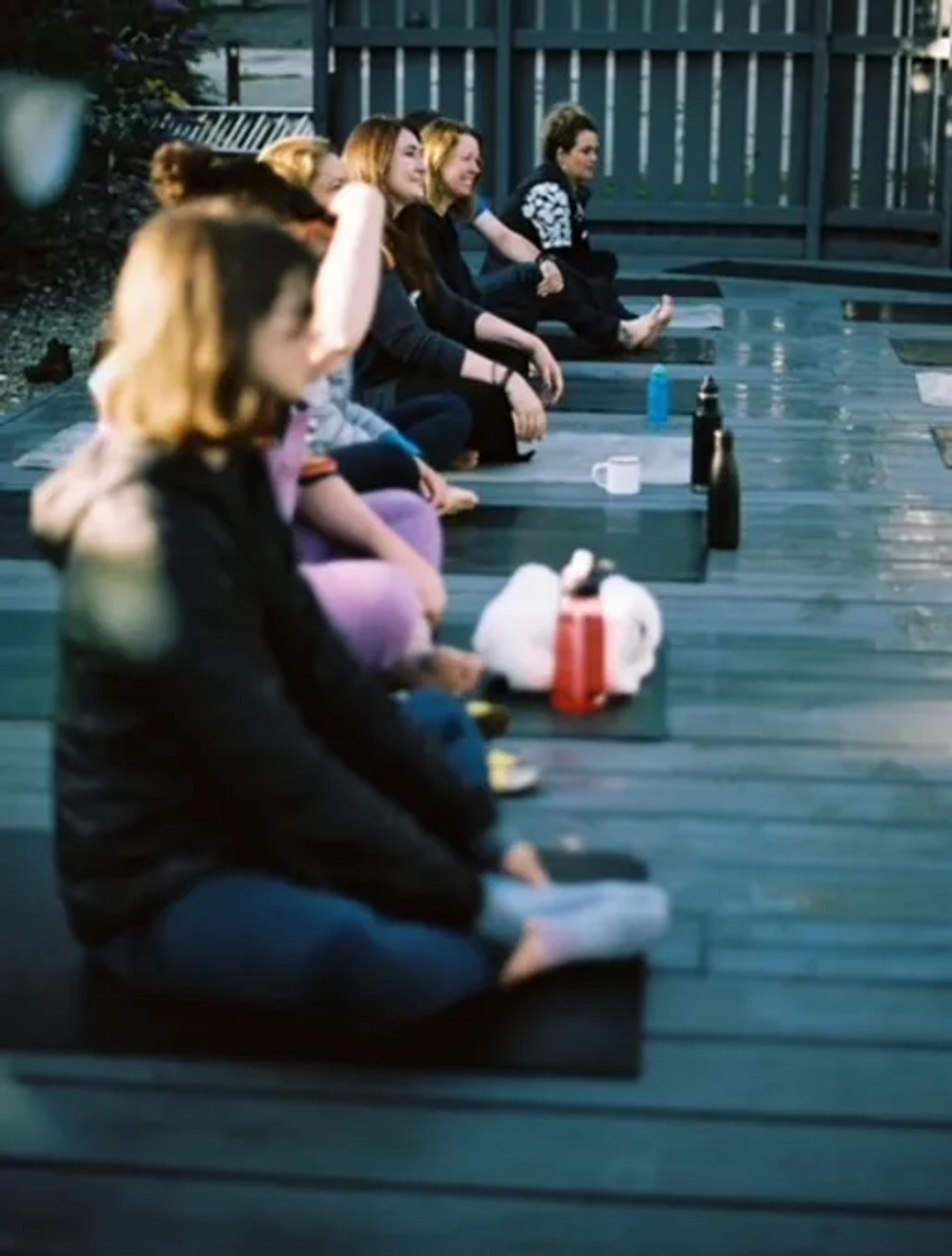 Be Retreat Yoga Deck