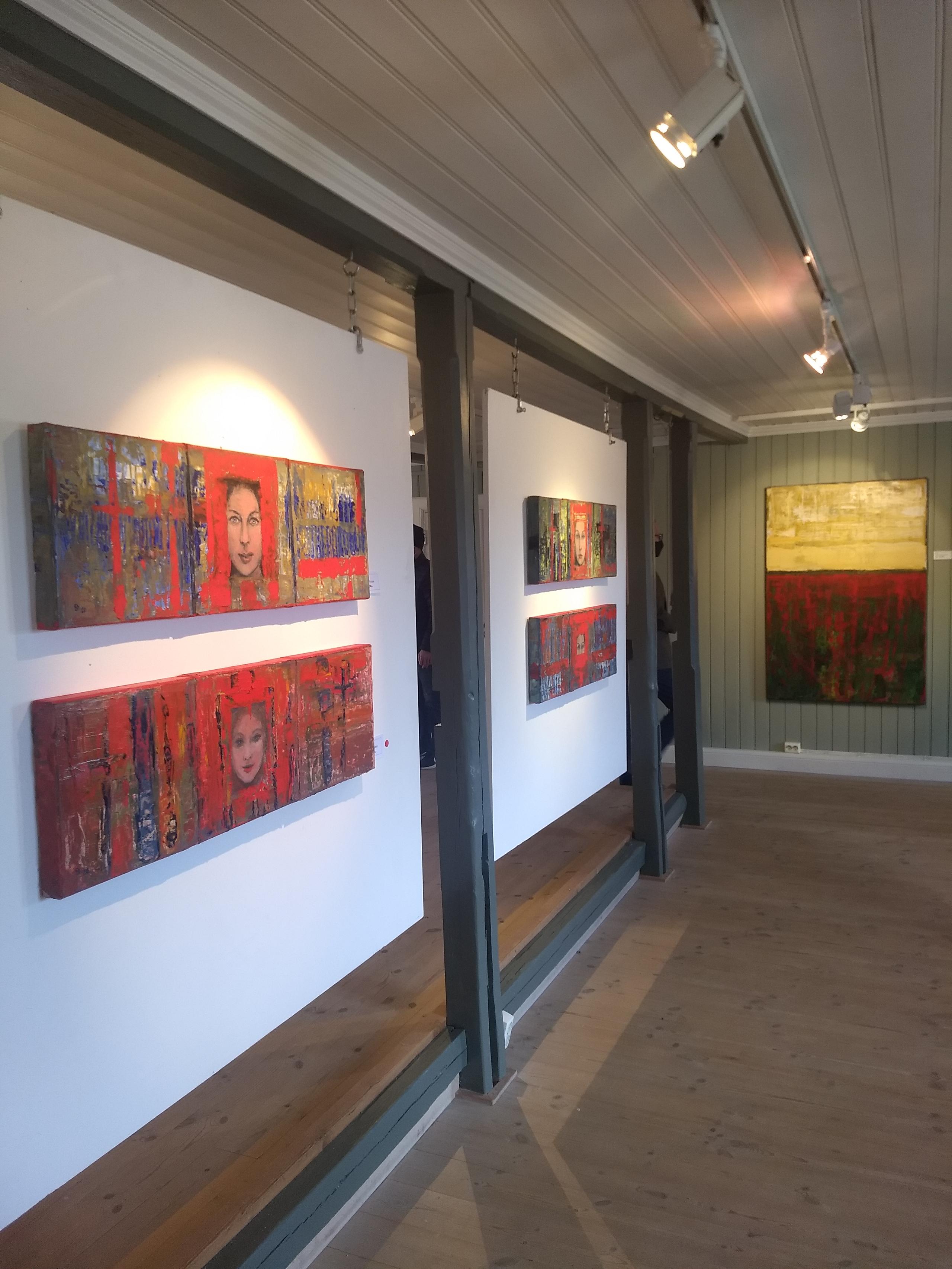 Separatutstilling Galleri Rød Herregård, Halden, 2021 (4)