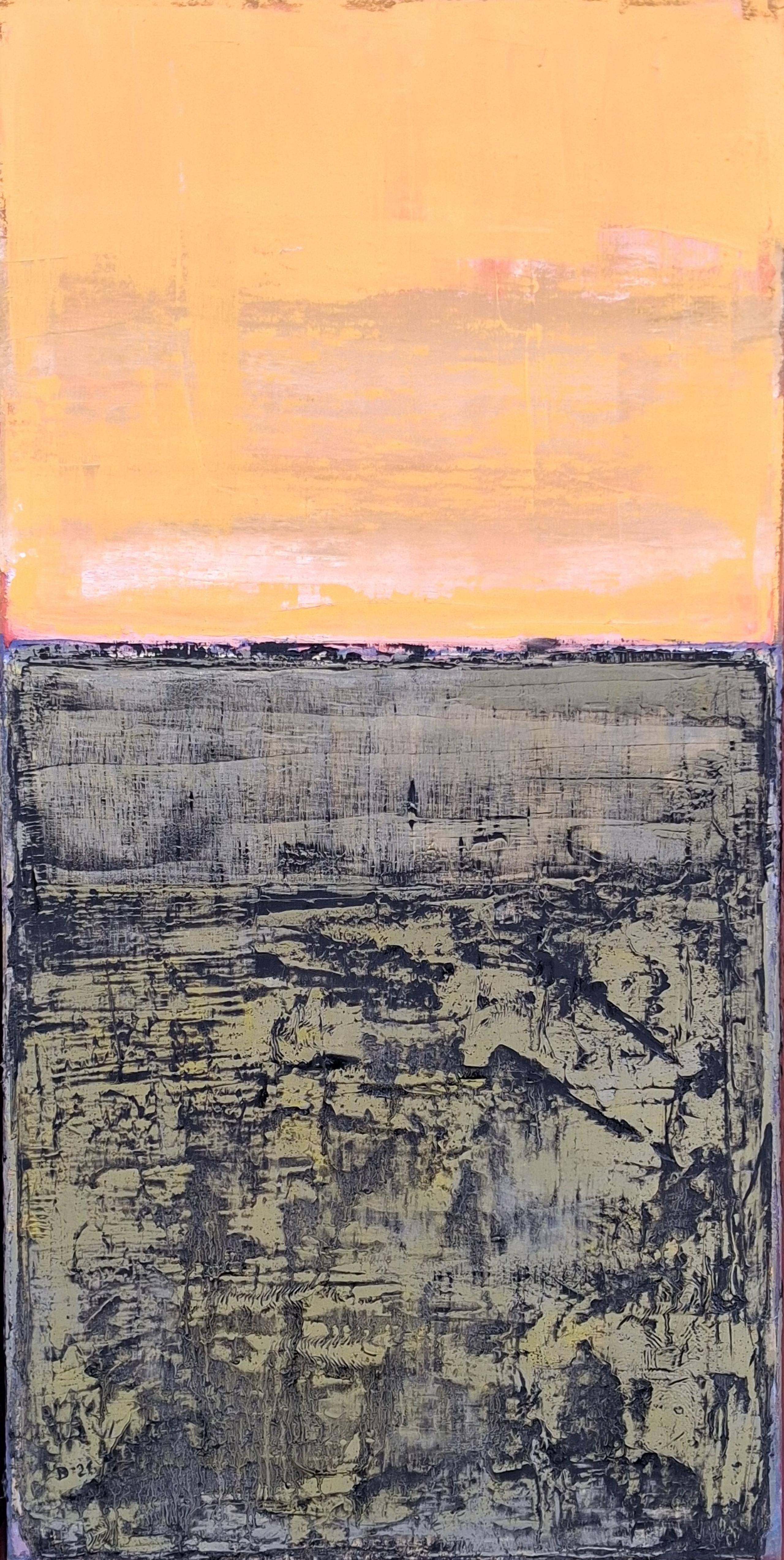 Pictures from No Man's Land, oil on canvas, 50 x 100 cm