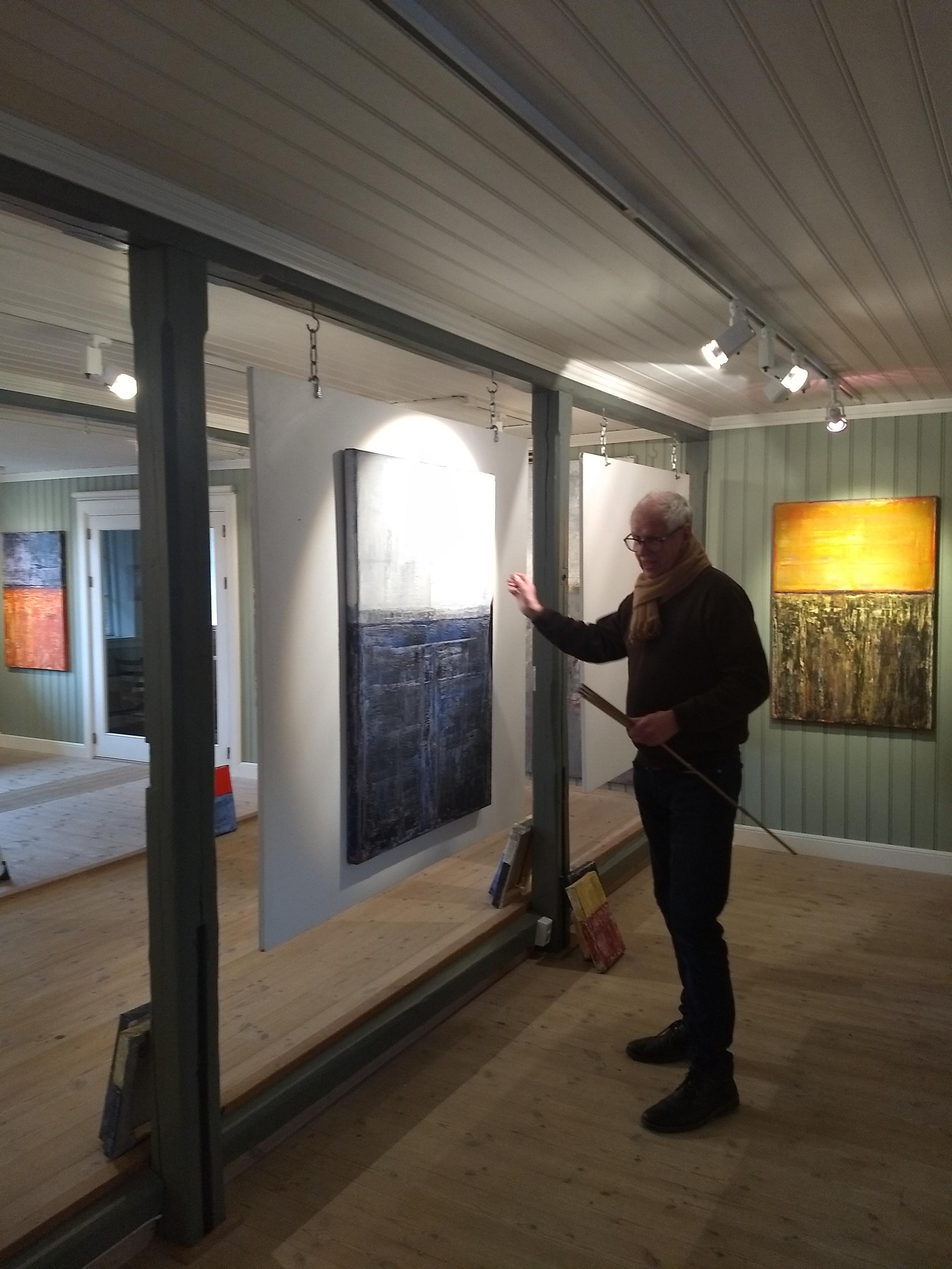 Solo exhibition Rød Manor Gallery, Halden, Norway 2021