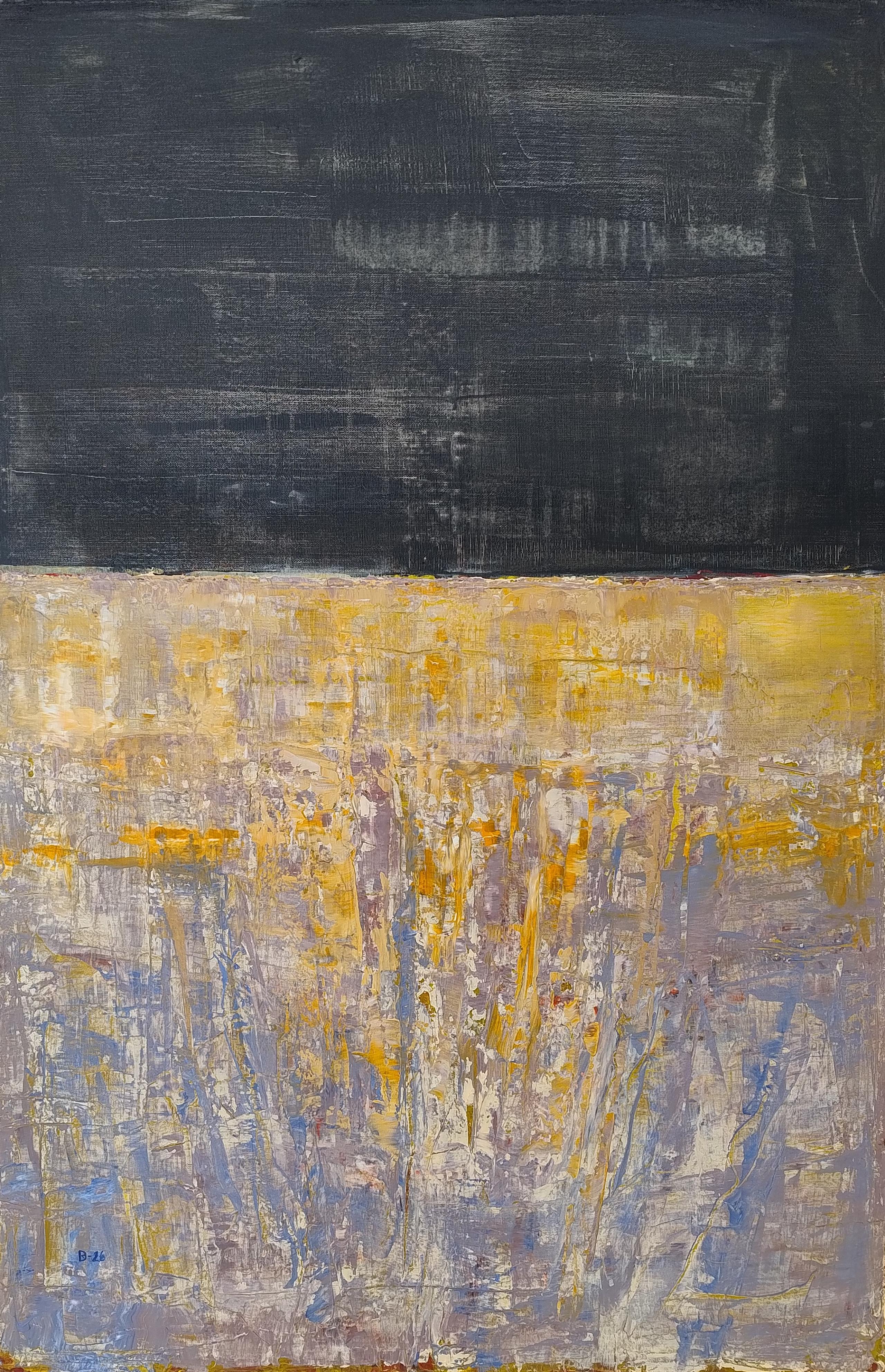 Bilder fra ingenmannsland, olje på lerret, 80 x 120 cm