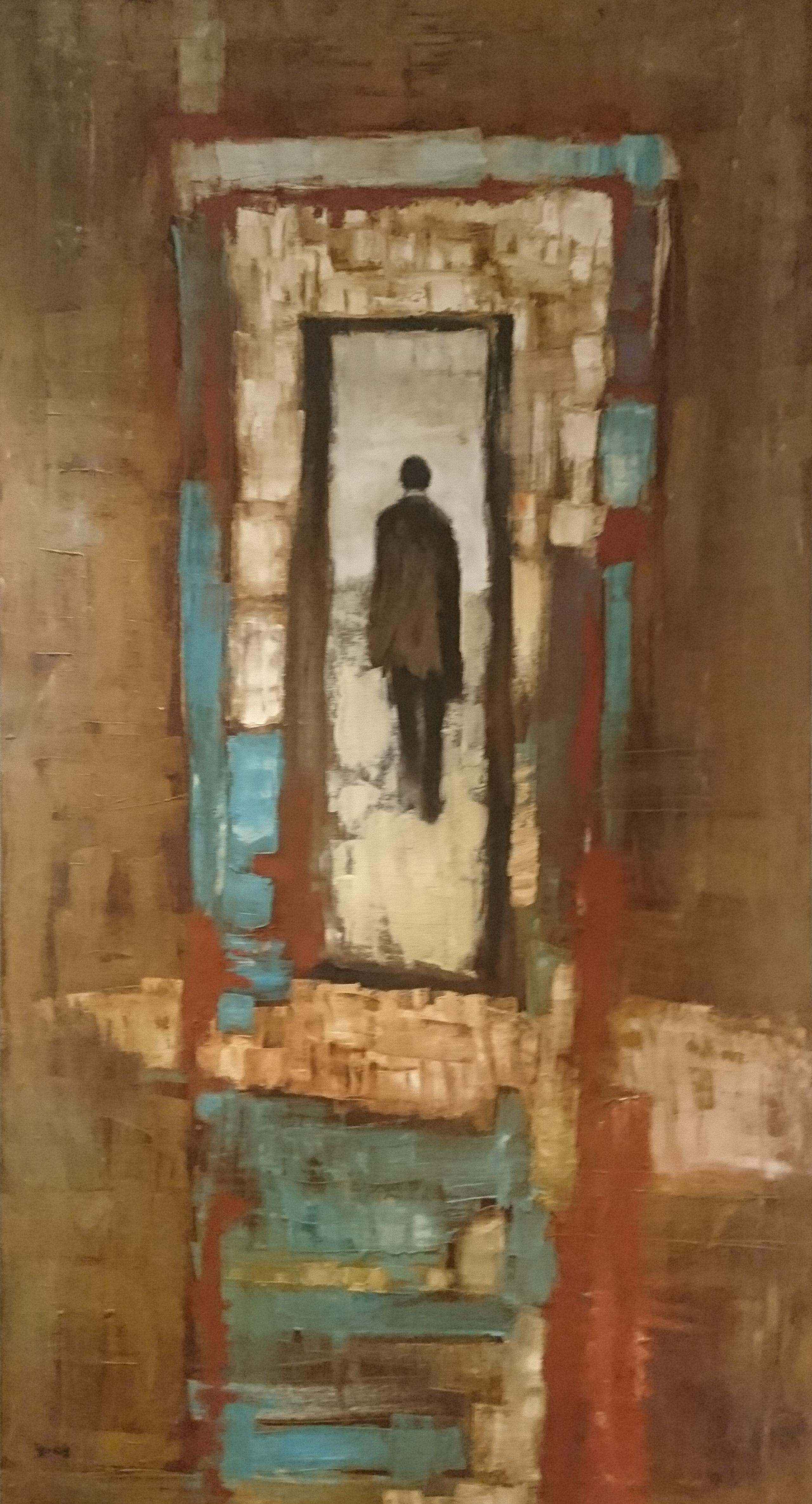 Atonement, 2003, oil on canvas, 80 x 150 cm