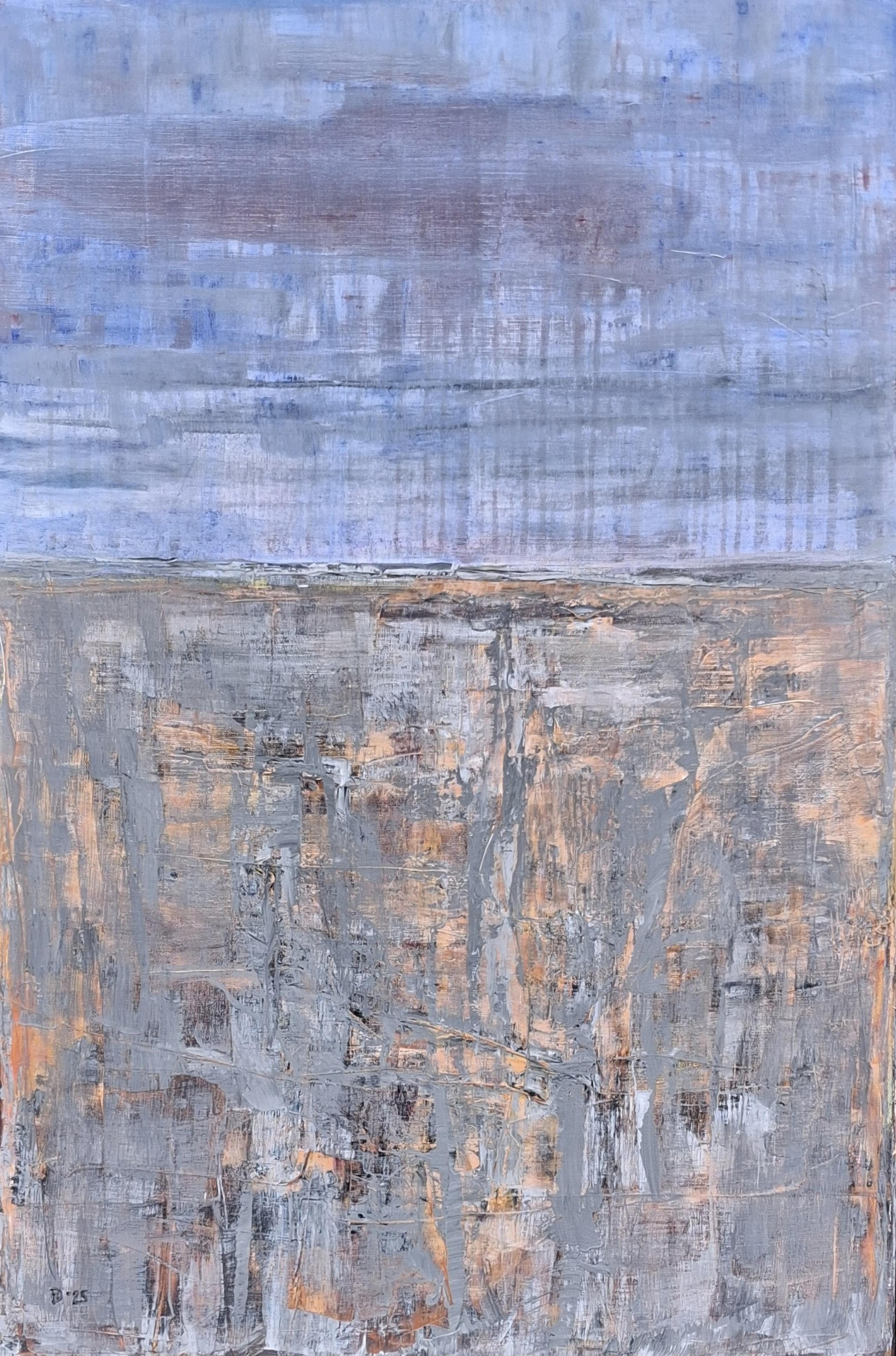 Pictures from No Man's Land, oil on canvas, 80 x 120 cm