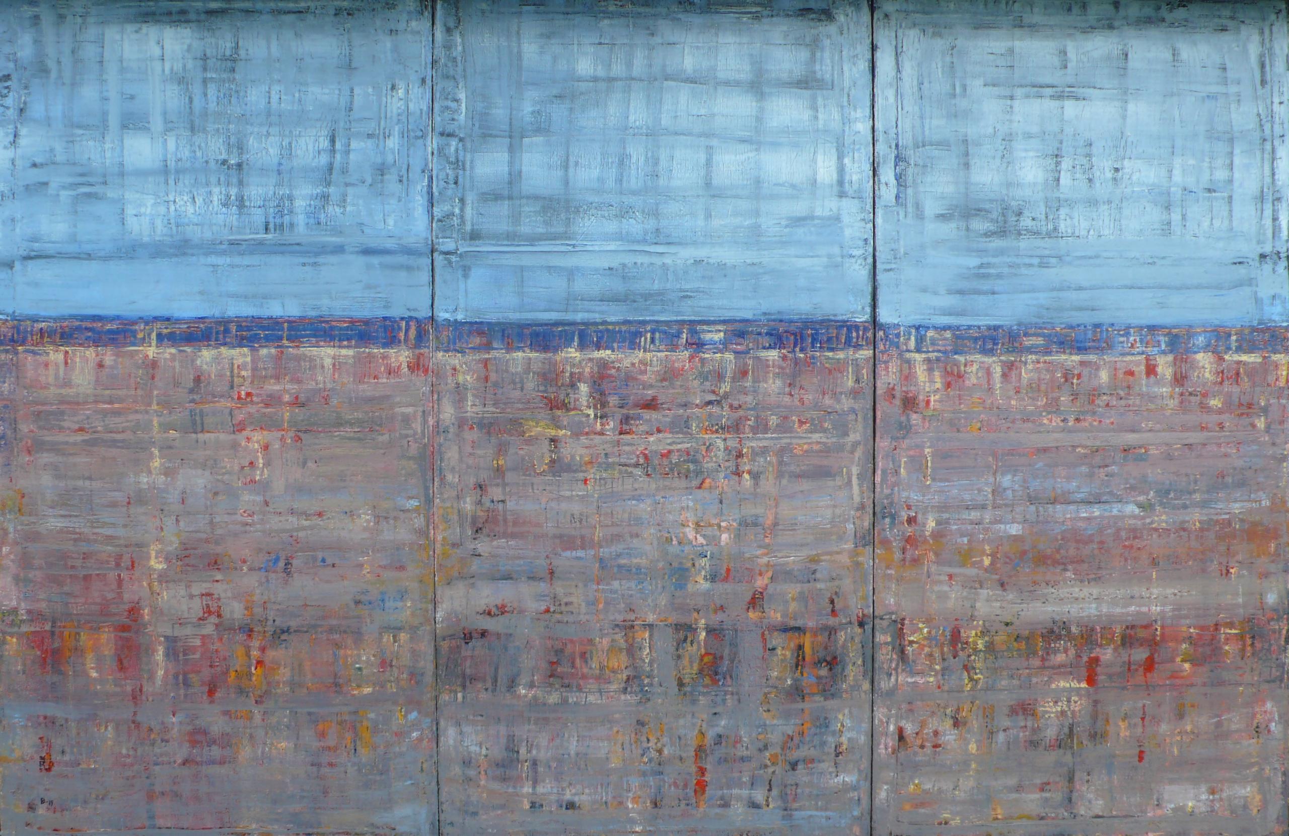 Pictures From No Man's Land, 2018, oil on canvas, 240 x 330 cm