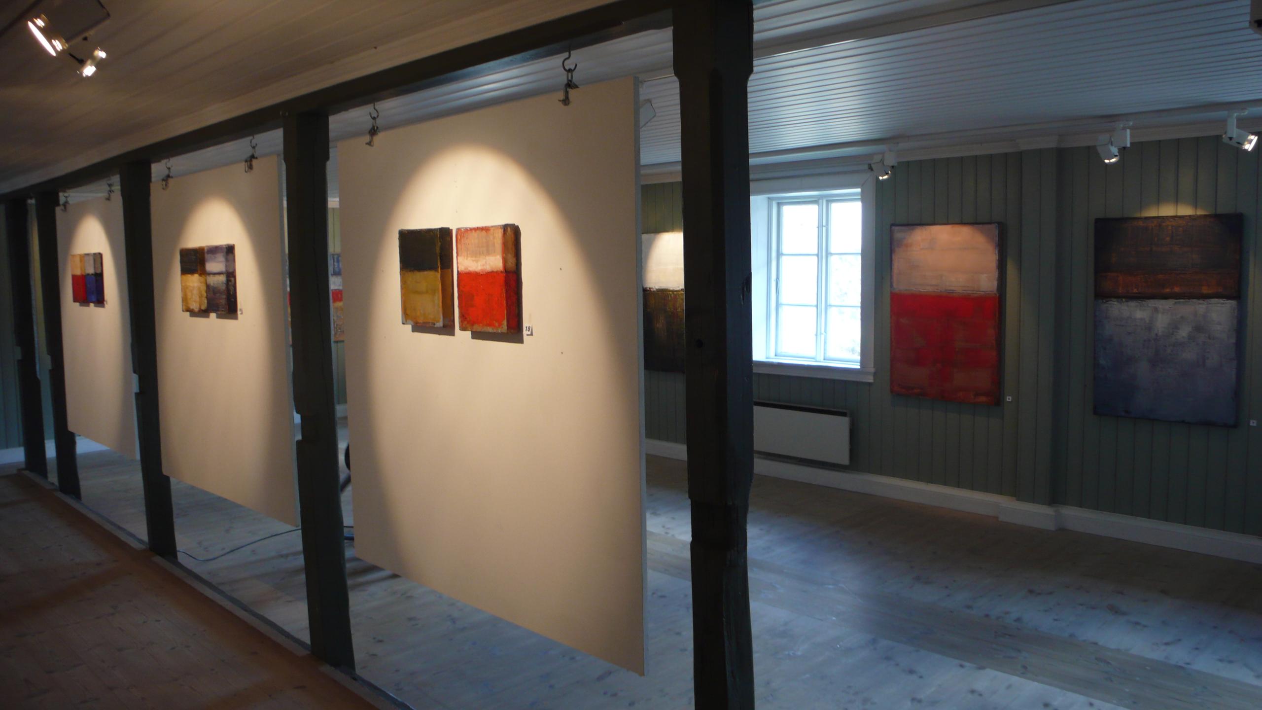 Solo exhibition at Rød Manor Gallery, Norway 2016 (3)