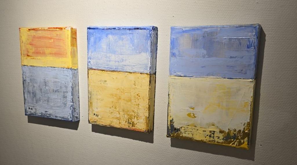 Kollektivutstilling Galleri Kim Anstensens, Gøteborg februar 2025.