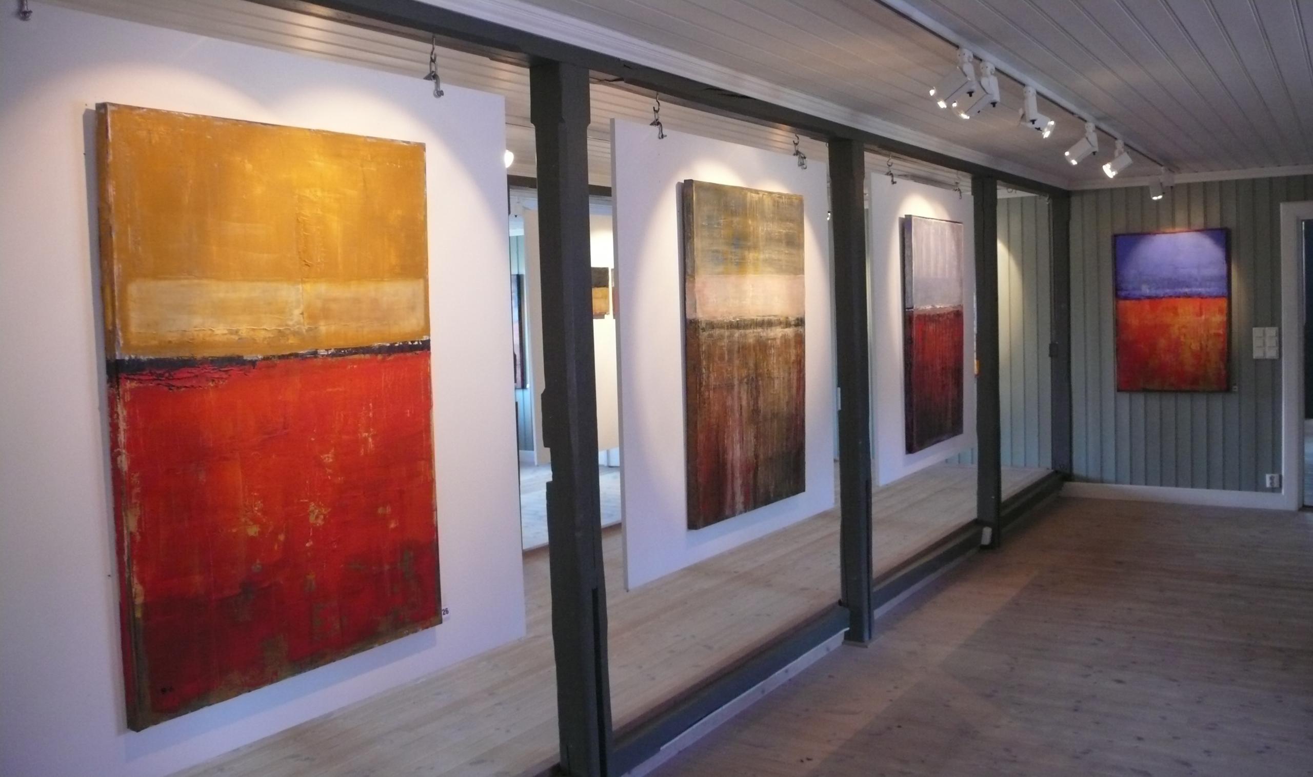 Solo exhibition at Rød Manor Gallery, Norway 2016 (4)