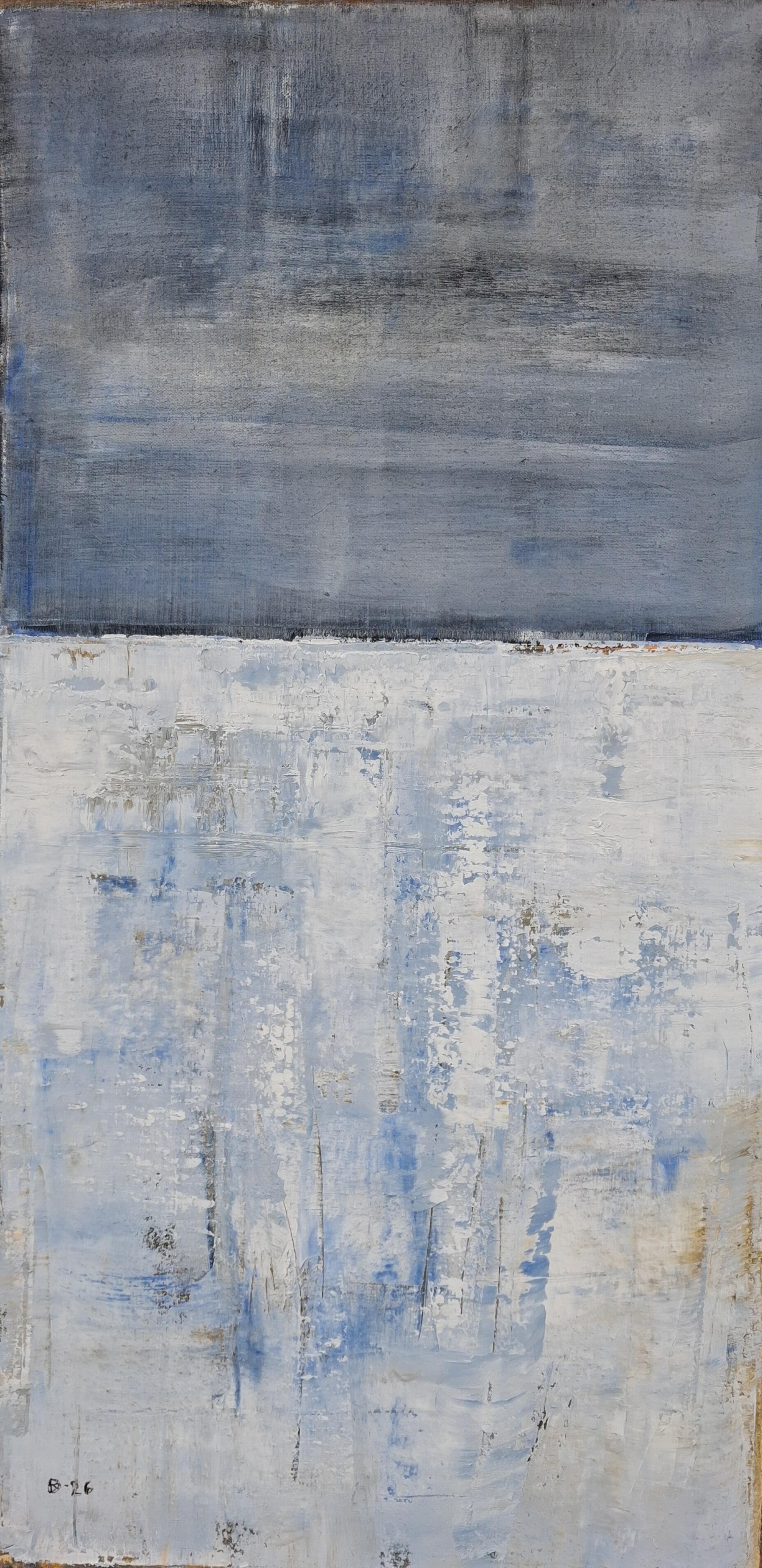 Pictures from No Man's Land, oil on canvas, 50 x 100 cm