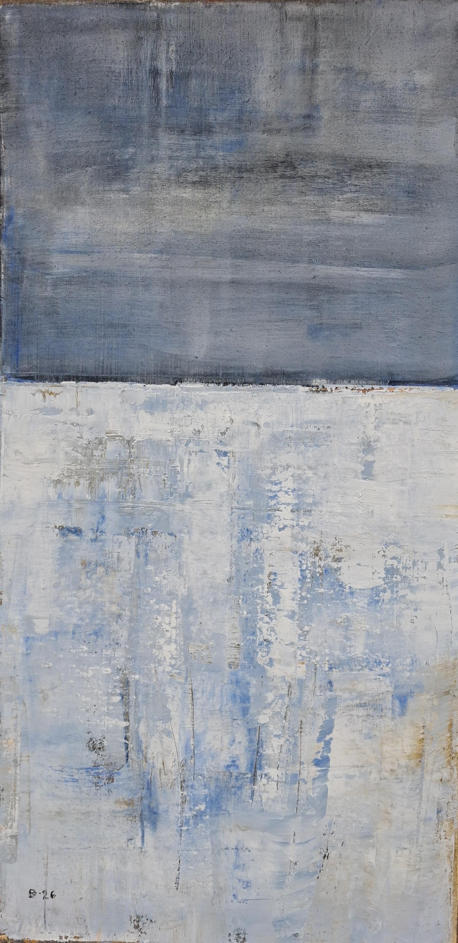 Pictures from No Man's Land, oil on canvas, 50 x 100 cm