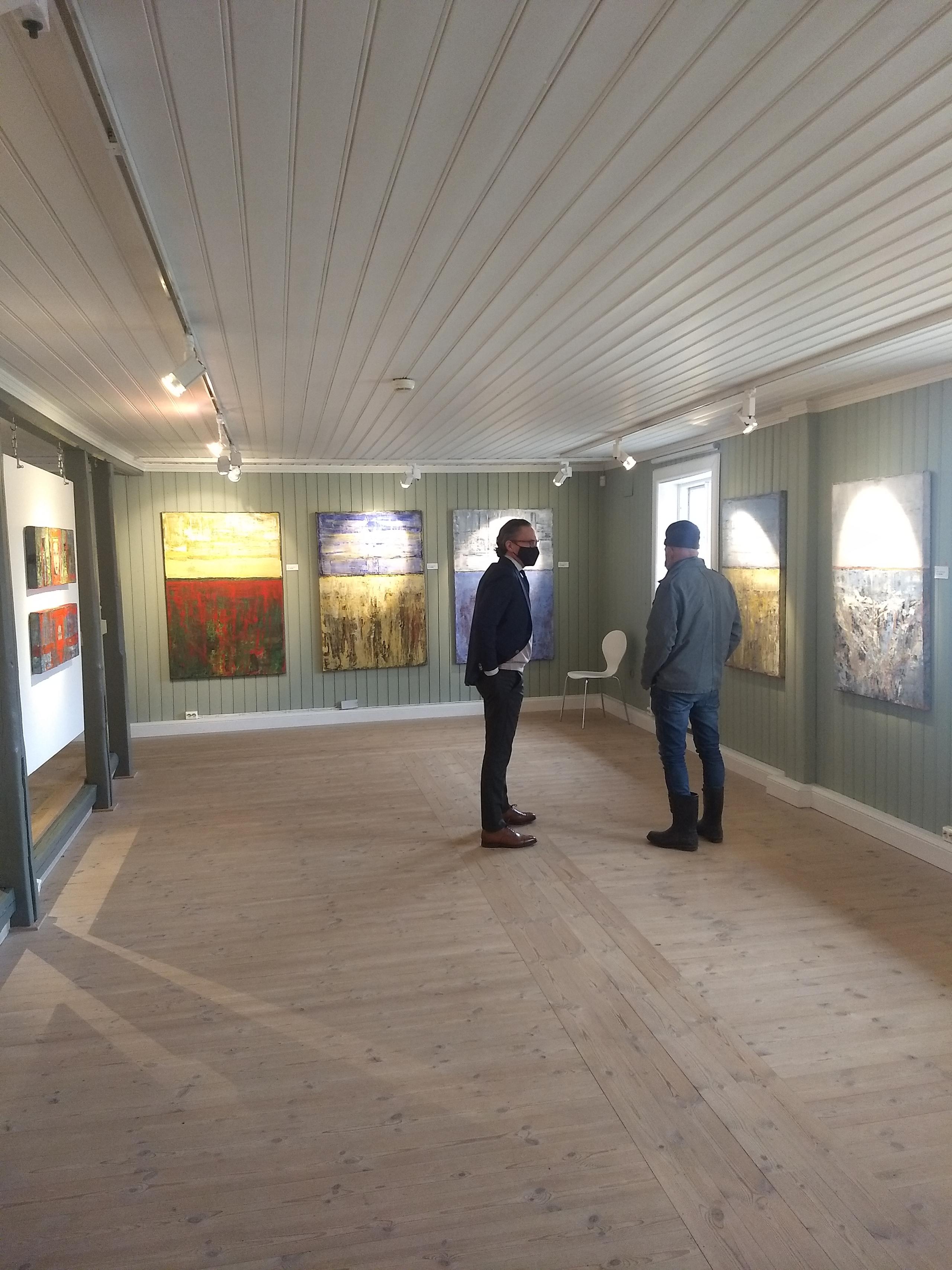 Separatutstilling Galleri Rød Herregård, Halden, 2021 (2)