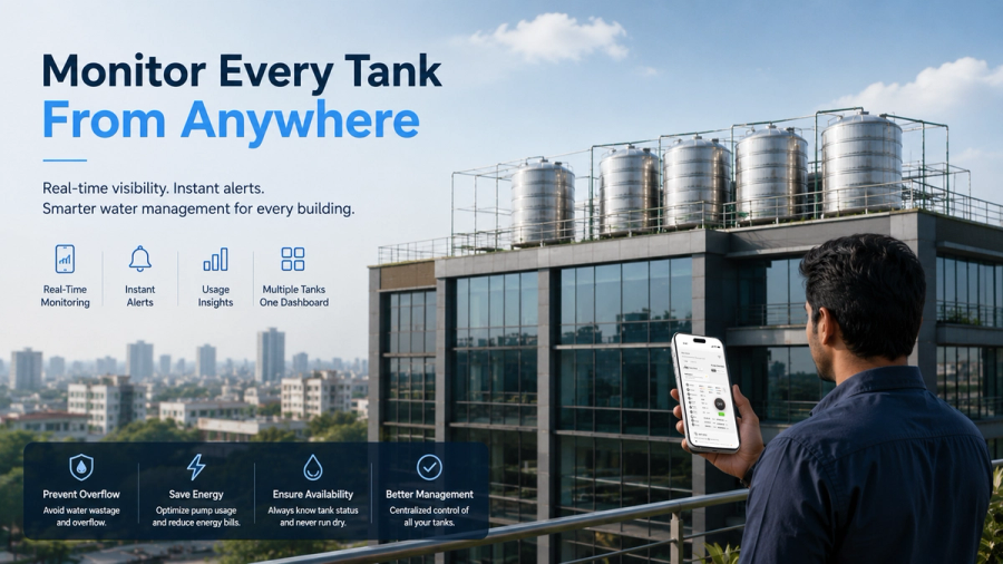 How to Monitor Water Tank Levels Remotely Using a Mobile Phone