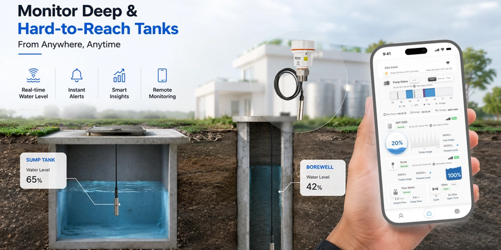 How to Monitor Water Levels in Deep and Hard-to-Reach Tanks