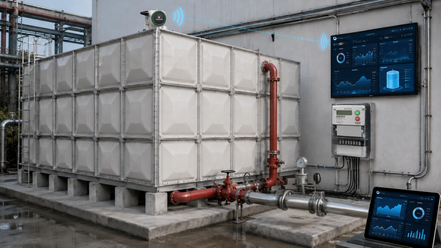 wireless grp tank monitoring