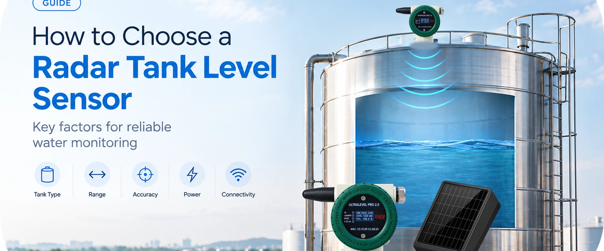 Radar Tank Level Sensor