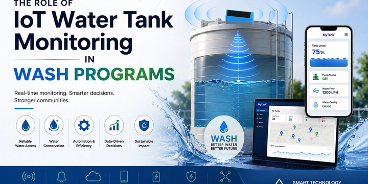 The Role of IoT Water Tank Monitoring in WASH Programs