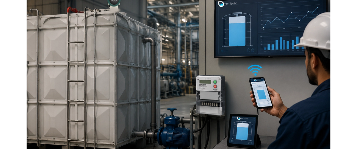 remote GRP tank monitoring