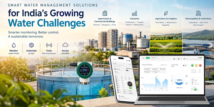 Smart Water Management Solutions for India’s Growing Water Challenges