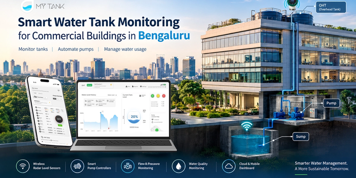 Smart Water Tank Monitoring for Commercial Buildings in Bengaluru