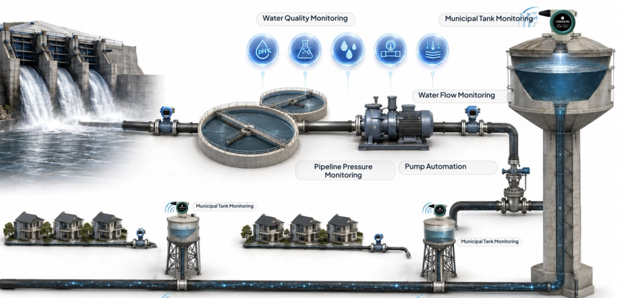 Complete Municipality Water Management System
