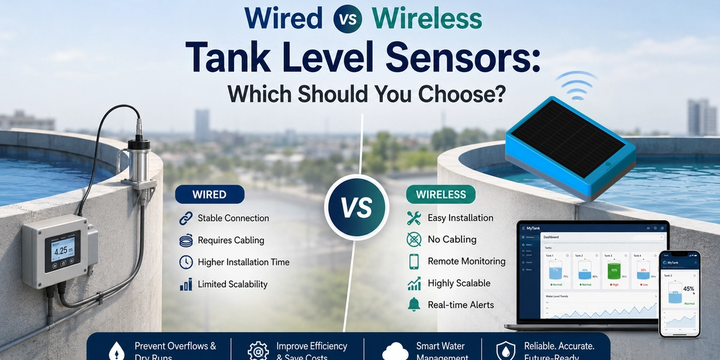 Wired vs Wireless Tank Level Sensors: Which Should You Choose?