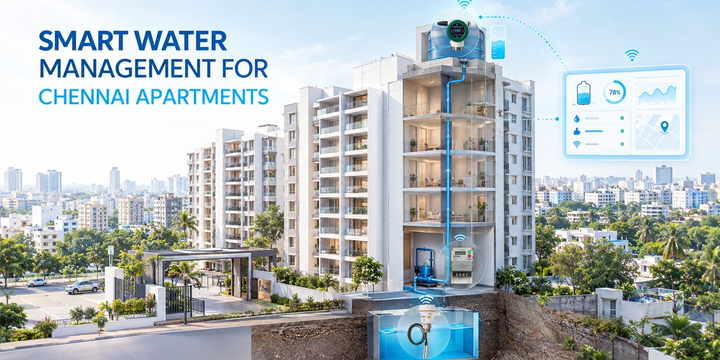 How Chennai Apartments Can Automate OHT and Sump Water Management