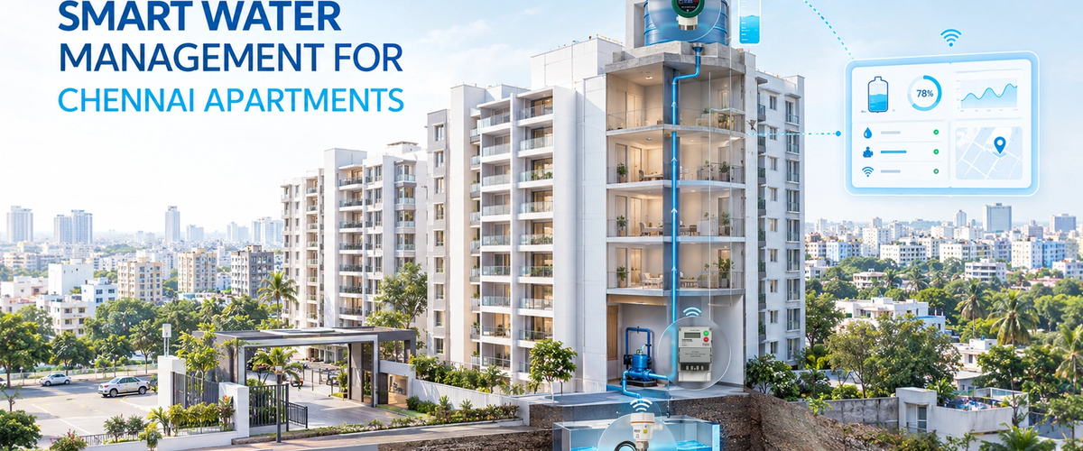 Smart Water Management Platform for chennai apartments