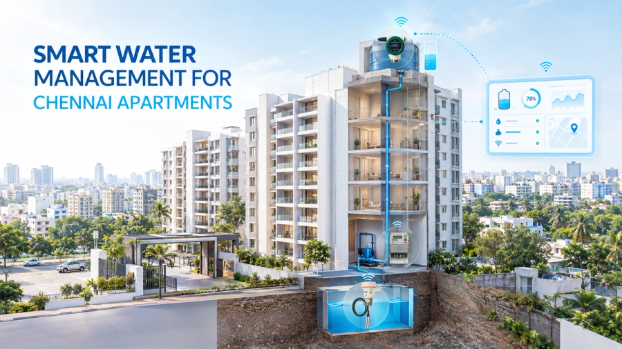 How Chennai Apartments Can Automate OHT and Sump Water Management