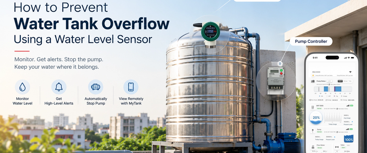 How Tank Level Sensor Prevent Water Overflow