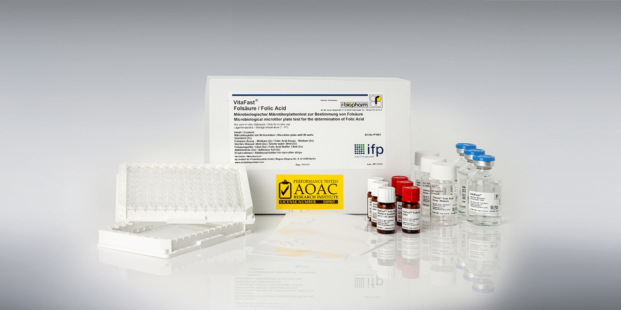 Kit kiểm tra Axit Folic trong thực phẩm