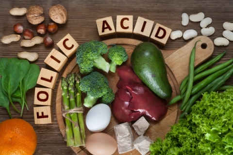 Axit Folic trong thực phẩm