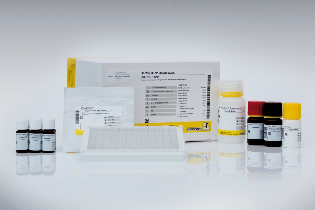 Bộ test kit Streptomycin R3104