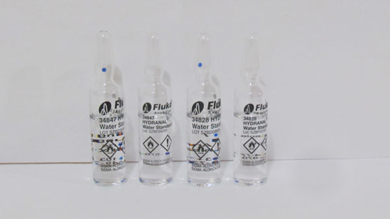 Ampoule Hydranal Water Standards
