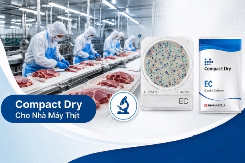 Ứng Dụng Compact Dry trong nhà máy chế biến thịt