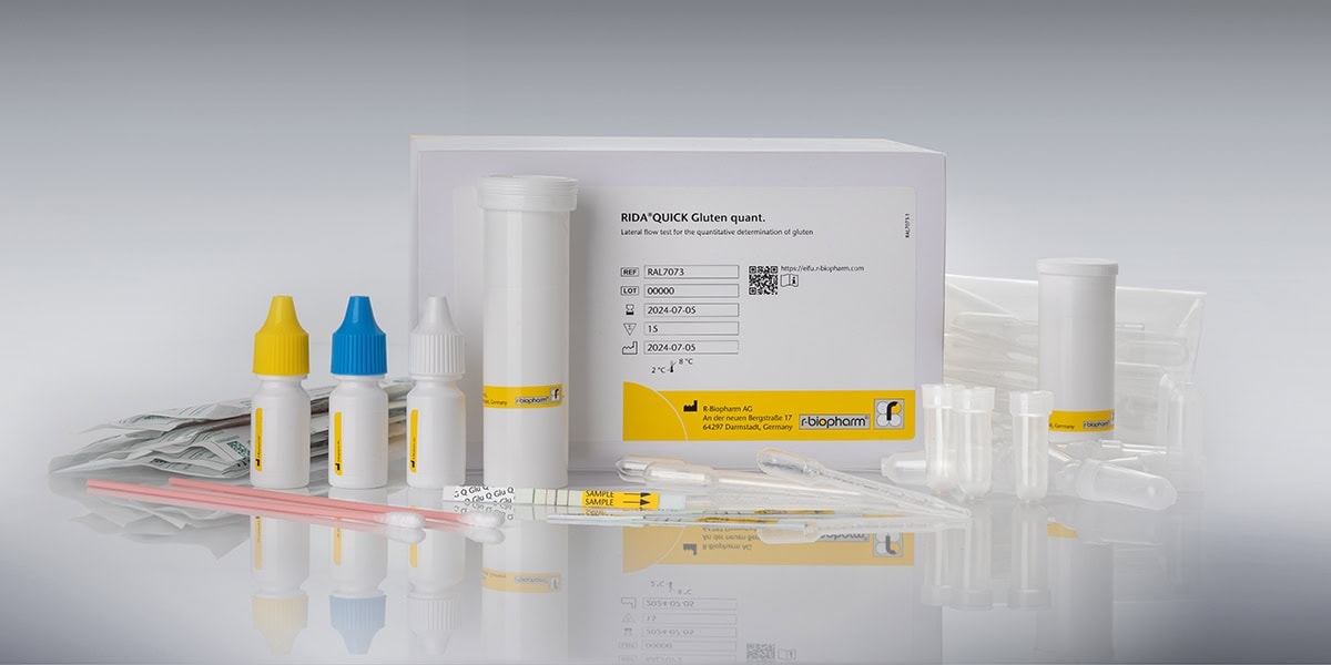 Kit test nhanh dị ứng Gluten | RIDA®QUICK Gluten quant RAL7073