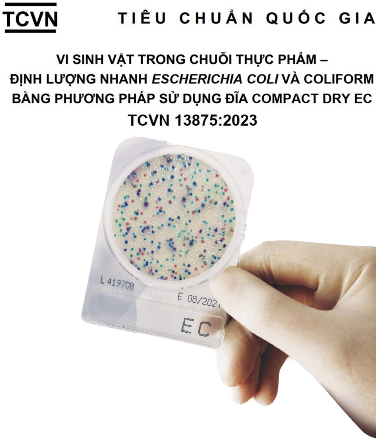 Đĩa Compact Dry Ecoli Coliform Shimadzu