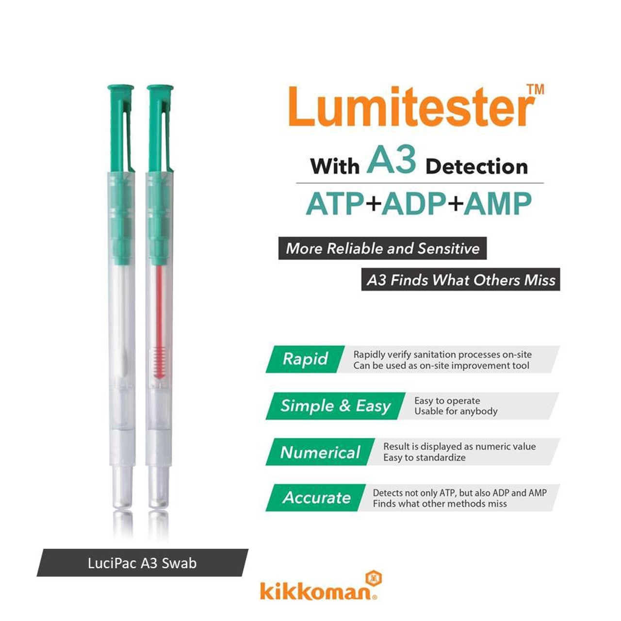 kiểm tra vi sinh bề mặt cùng Lumitester và lucipac A3