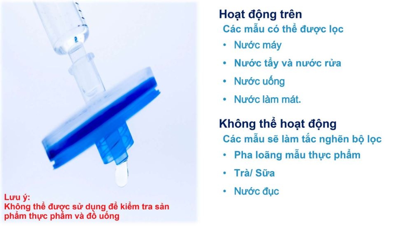 Biện pháp phòng ngừa Lucipac A3 Filter Assay