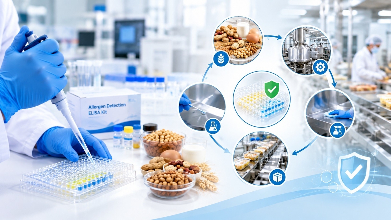 Test allergen giúp doanh nghiệp kiểm soát nhiễm chéo