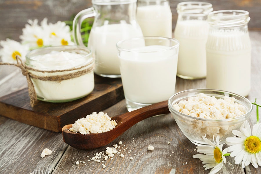 Hàm lượng Vitamin trong sữa